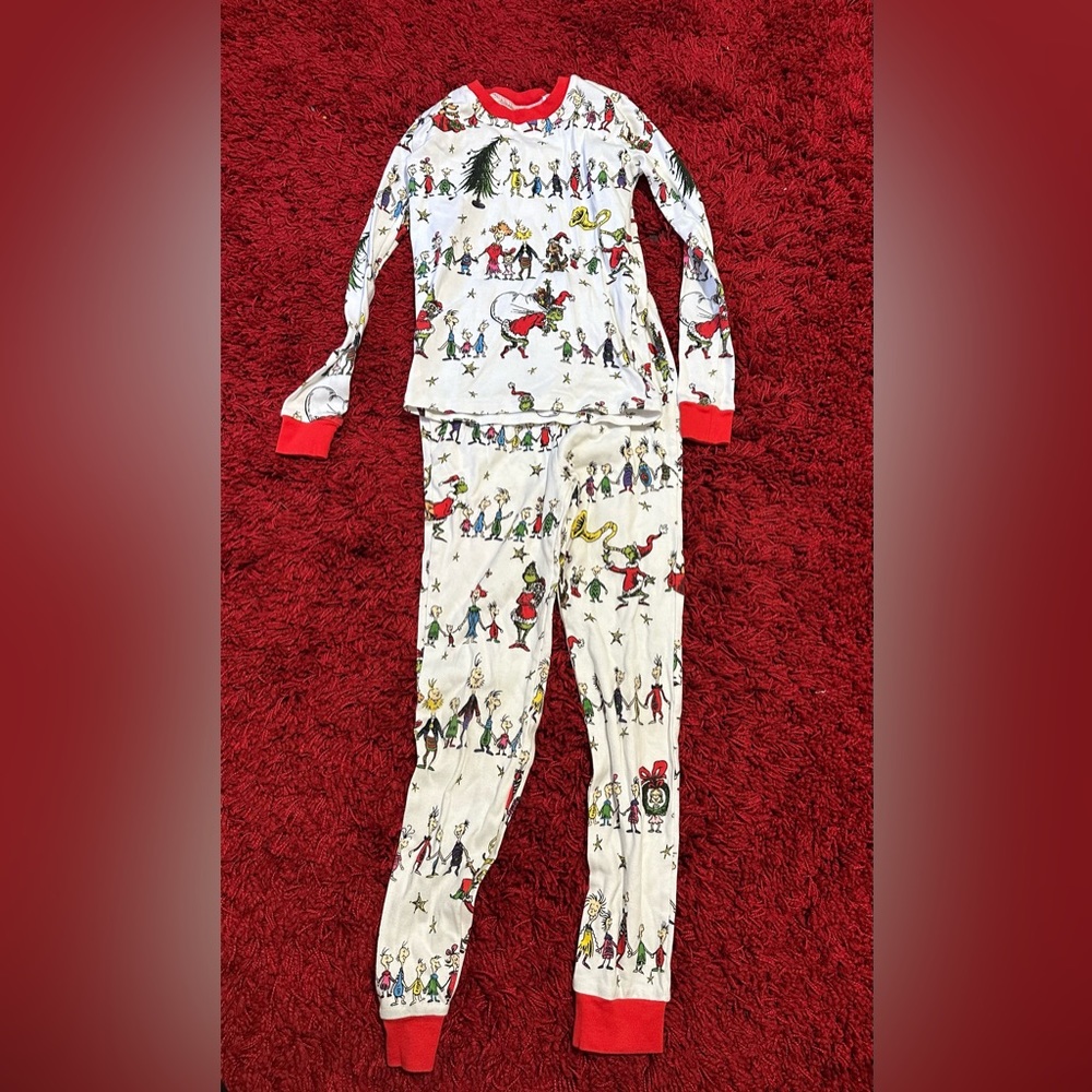 Pottery Barn Kids How The Grinch Stole Christmas Pjs